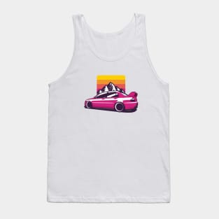 Pink Lancer EVO 8 Tank Top